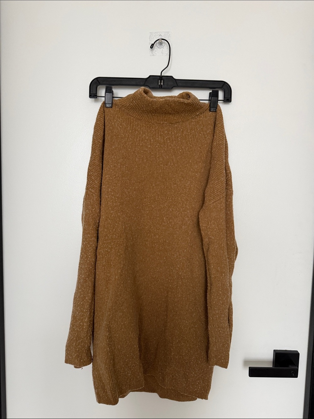 BCBGMaxAzria Camel Brown Turtleneck Sweater